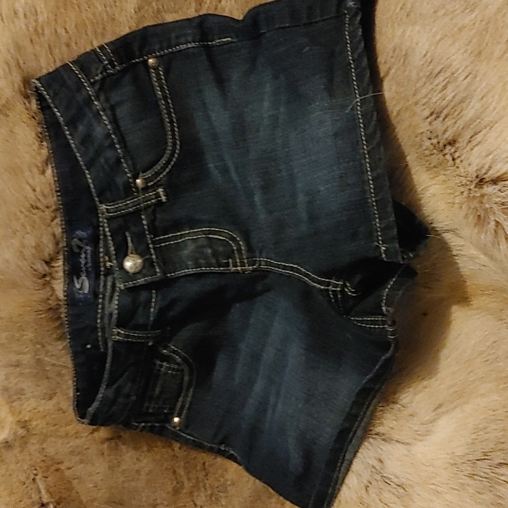 3/$30 Seven7 Jean Shorts Sz 12